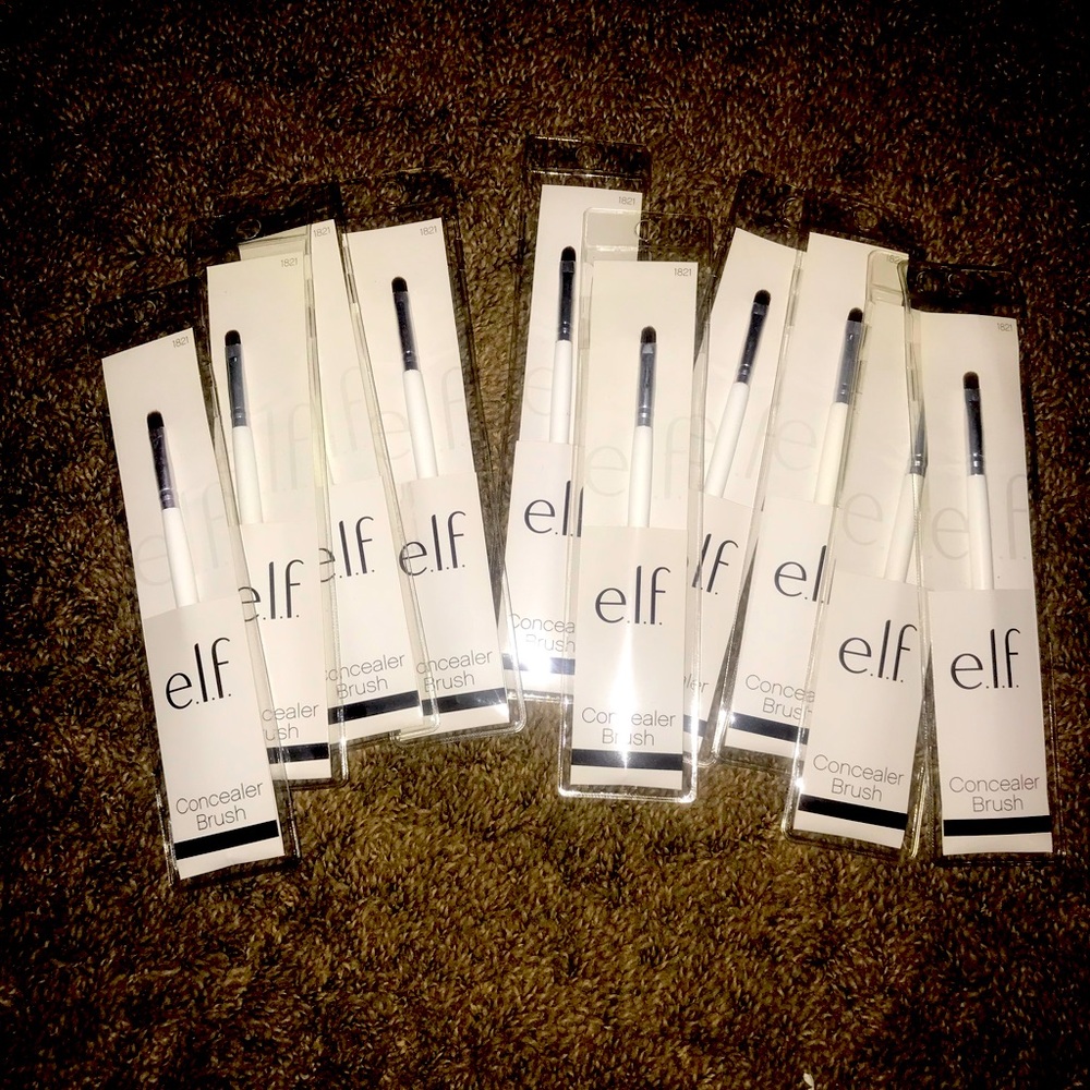 Elf concealer brush bundle of 10 bnib